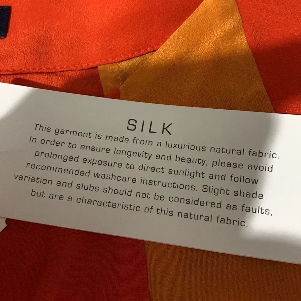 NWT French Connection Silk Top - Picture 3 of 7